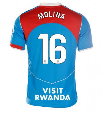 Atletico Madrid Nahuel Molina #16 Replika Tredje Tröja Damer 2025-26 Kortärmad Atletico Madrid Nahuel Molina #16 Replika Tredje Tröja Damer 2025-26 Kortärmad